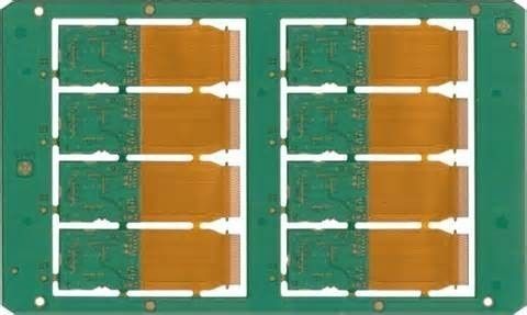 FR4,6 Layers Rigid flex PCB board Lead free HASL , 3 OZ Copper