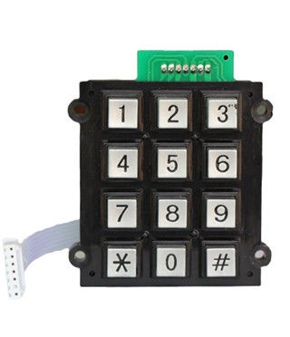 Electronic components for telecommunication industrial keypad B01
