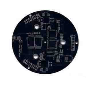 Rigid Single side pcb board 1 oz Copper , Min. Line 0.1mm , White Silkscreem