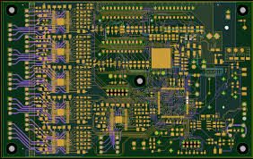 8-Layer Multilayer Industrial pcb board FR-4 , CEM-1 , CEM-3 base and PCB assembly service