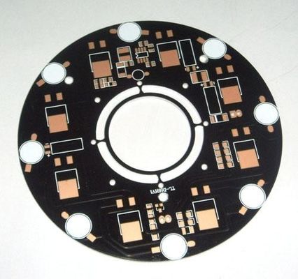 FR4 Aluminium Based Led PCB Board with OSP Finishing / 4 Layer for LED Streetlight