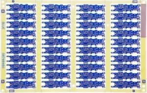 4-layer Multilayer mixed plate PCBs with immersion gold and gold finger