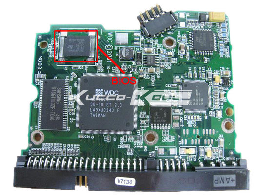 WD HDD PCB logic board printed circuit board 2060-001100-003 for 3.5 inch IDE/PATA hard drive repair hdd date recovery
