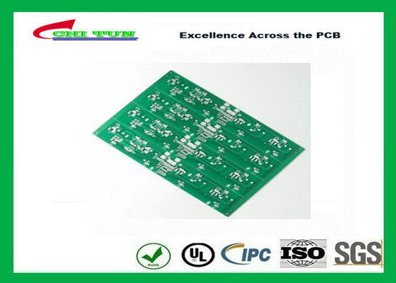 Fast Prototype Double Sided PCB Surface Immersion Silver One Panel with 4up