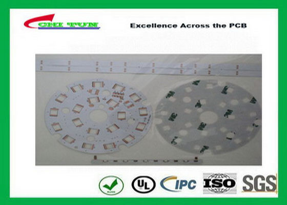 Round  1 Layer 3M PCB , Single Sided PCB Layout  LED Light PCB Board