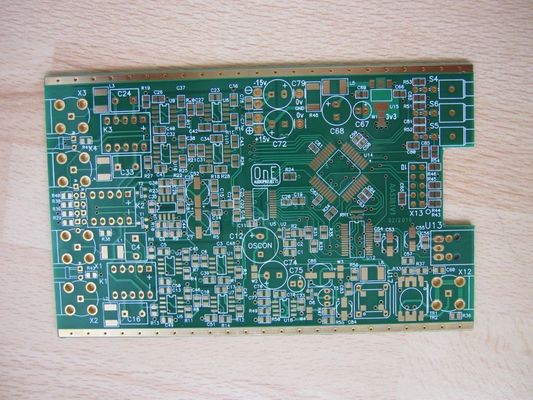 Green Solder Mask ENIG Single Sided PCB 2.0oz Copper Thickness For Automobile
