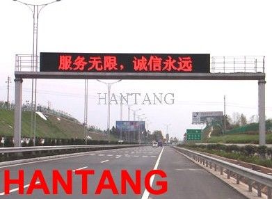 Electronic Double Sided Full Color Led Signs Outdoor Scrolling Led Display