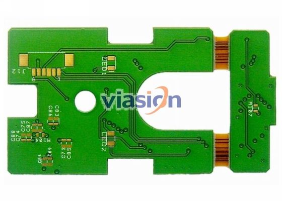 Polyimide Rigid Flex Double Layer PCB Board Circuit For Industry Robot