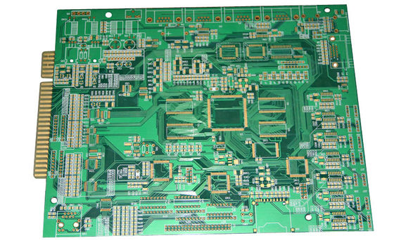Quick Turn Prototype PCB Board Multi Layer Punching Green 16 Layer HAL / ENIG
