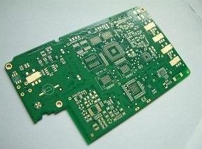 FR4 Prototype HDI PCB Board Design 0.075mm 3mil  Min. Line , Red / Blue Silkscreen