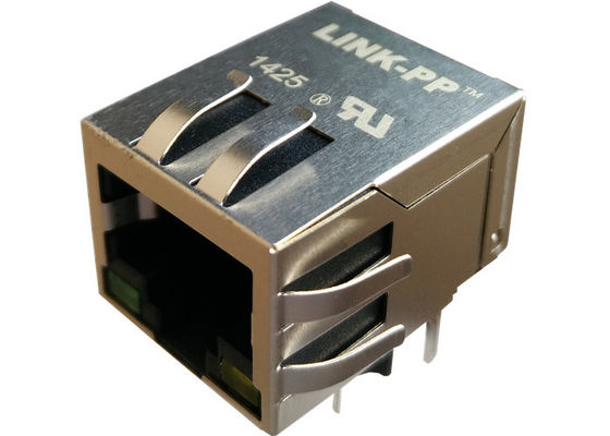 XRJG-01J-1-D34-110-TO RJ45 Magnetic RJ45 Jack 100M Tv-set Box LPJ0138GDNL