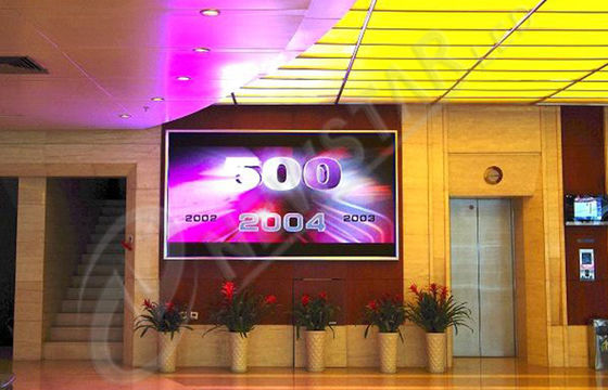 Advertising Full Color Indoor Led Signs , RGB P6 SMD 3528 LED Display Boards
