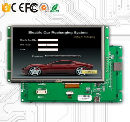 High Brightness 6.5'' LCD Touch Screen Kits With PCB Board And HMI MCU