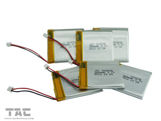 GSP351624 3.7V 100mAh Polymer Lithium Ion Battery cell with PCB for HEV and EV