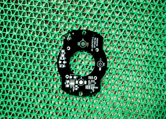 FR4 Single-side LED PCB Assembly  Black / White Silkscreen