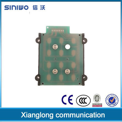Electronic components for telecommunication industrial keypad B01