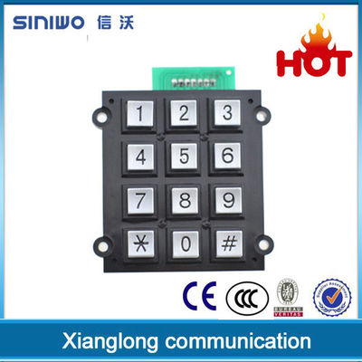 Electronic components for telecommunication industrial keypad B01
