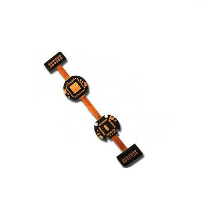 Polyimide flexible pcb board 1 OZ , 0.22mm for led light SGS , ISO