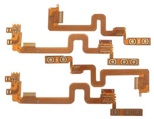 Polyimide film Flexible pcb board EDHD Copper ,  0.5 OZ - 5 OZ