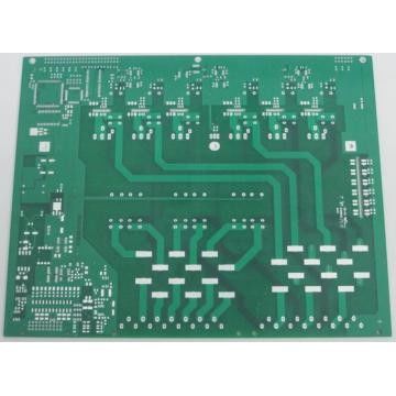 0.075mm(3 mil) Rigid Pcb Board Brown Oxide , Green soldermask , white legend IPC-A-610D
