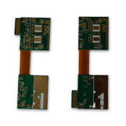 High density 4 layer ENIG rigid flex pcb FR4 board 1.6mm , 3mil