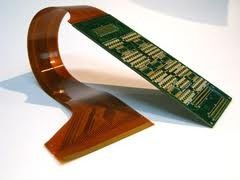 FR4 2 layer Flex Rigid PCB custom circuit boards 170mm * 47mm RoHs , SGS