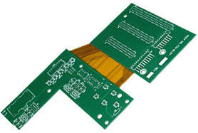 Immersion silver Rigid - flex AOI pcb / halogen free pcb