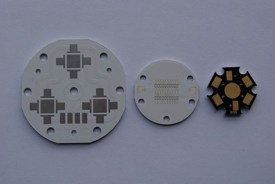 3 Layers Presensitized Round Aluminium Base High Power Led PCB Fabrication manufacture