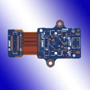Single side Rigid-flex PCB with ENIG protoboard