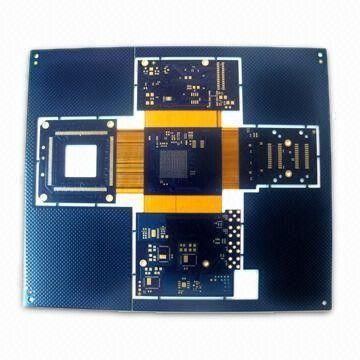 Single side Rigid-flex PCB with ENIG protoboard