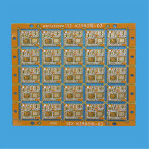Laser Blind Via Board with Four Layers, Made of FR-4 with ENIG Surface Finish