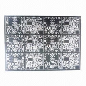 Laser Blind Via Board with Four Layers, Made of FR-4 with ENIG Surface Finish