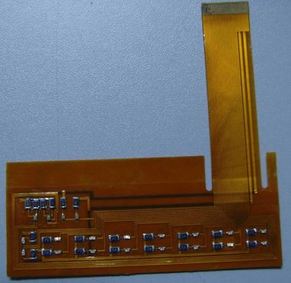 Gold - Plated Flexible Membrane Switch PCB Board With Carbon / Silver Ink Printing