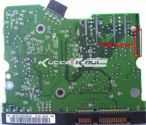 WD HDD PCB logic board printed circuit board 2060-001267-001 for 3.5 inch SATA hard drive repair hdd date recovery