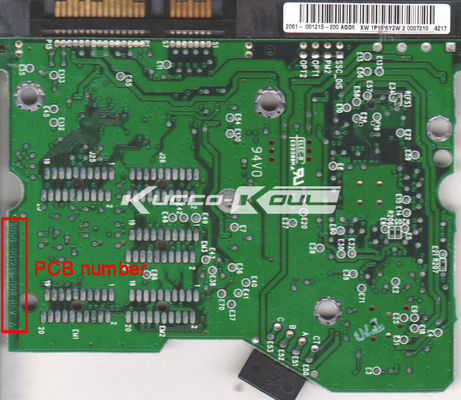 WD HDD PCB logic board printed circuit board 2060-001215-002 for 3.5 inch IDE/PATA hard drive repair hdd date recovery
