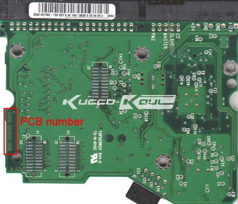 WD HDD PCB logic board printed circuit board 2060-001092-006 for 3.5 inch IDE/PATA hard drive repair hdd date recovery