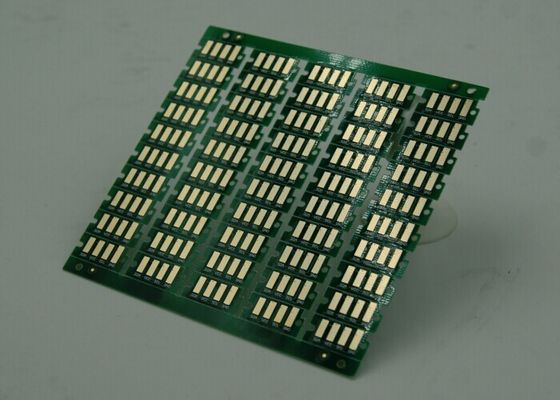Double Sided Prototype PCB Boards Gold Plating Finish Green Solder