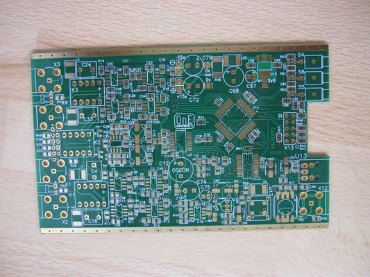 Green Solder Mask ENIG Single Sided PCB 2.0oz Copper Thickness For Automobile