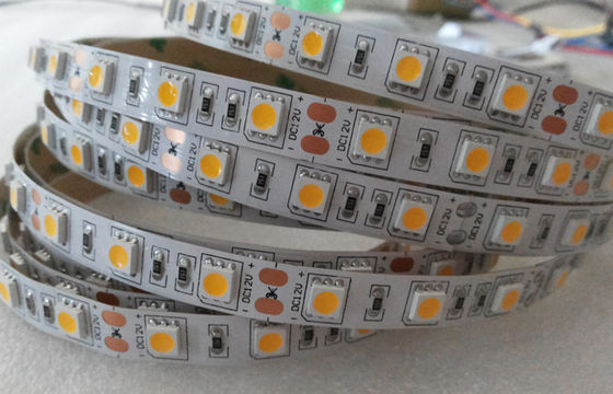 Ra90 SMD5050 Flexibele LED Strip Light with Double-sid PCB 2700k-7200k available 3 years warranty