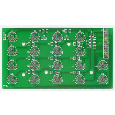 Single Side PCB with green solder mask