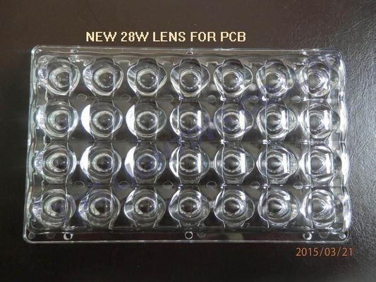28 W Customized 1w Power Led PCB Board 120 x 60 Degree Waterproof Lens