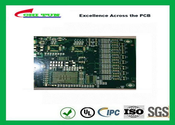 PCB Design And Fabrication 10 Layer  Bga Tg170 Gold Finger Hole Size 0.2mm