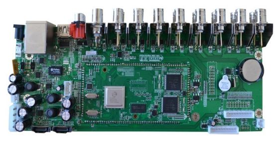 HD Dual Stream DVR PCB Board DHCP , PPPOE , FTP , DNS , DDNS , NTP