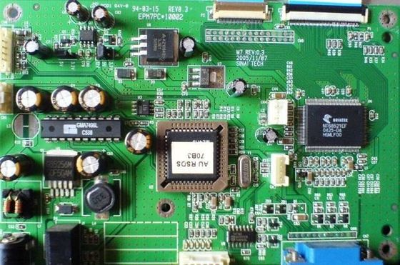 Rigid Flexible PCB Single Side Turnkey PCB Assembly 100% E-Test