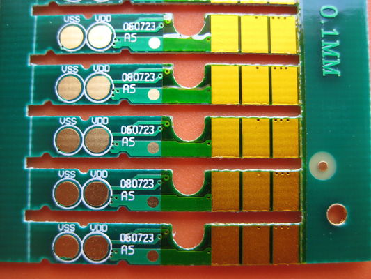 Gold Plating Double Sided PCB Fabrication , Power Supply Circuit Board
