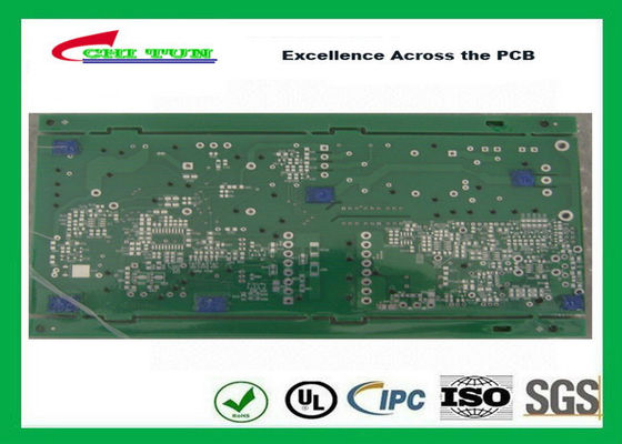 Fast Prototype Double Sided PCB Surface Immersion Silver One Panel with 4up