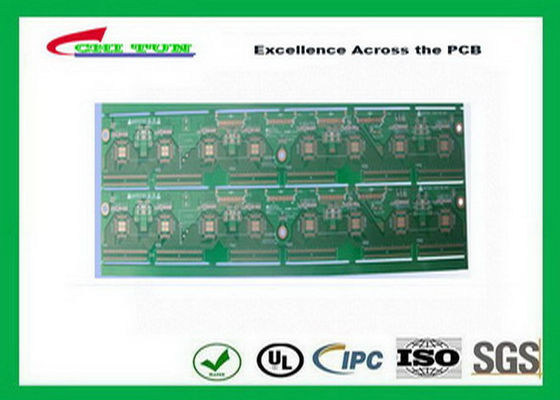 Sensor PCB 2L FR4 0.8MM with Immersion Gold LCD Circuit Board