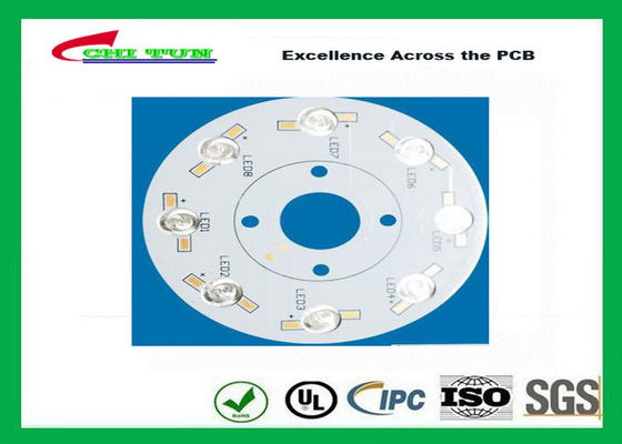 Aluminum Core Single Sided PCB Board for LED Lights 1.2mm Immersion Gold
