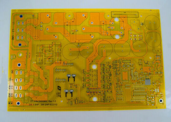 Peelable Mask Multilayer PCB Fabrication / Double Layer PCB with 3 OZ Copper