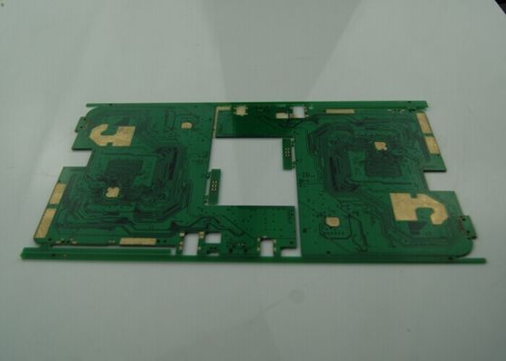 BGA Multilayer PCB Board with Stamp Holes / Vias , 6 Layer PWB